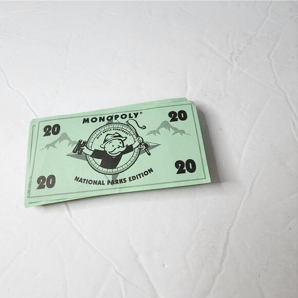 Monopoly National Park Edition Replacement money 20 - Picture 1 of 3